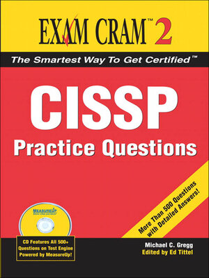 cover image of CISSP Practice Questions Exam Cram 2